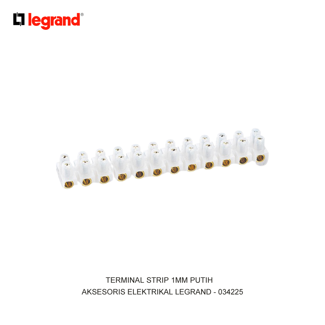 TERMINAL STRIP 1MM PUTIH