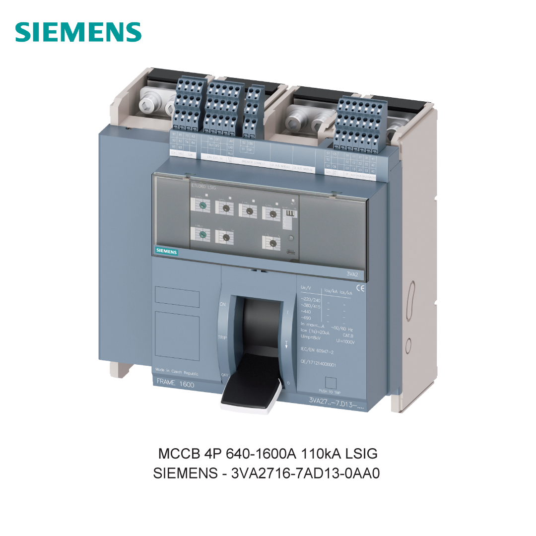 MCCB 4P 640-1600A 110kA LSIG