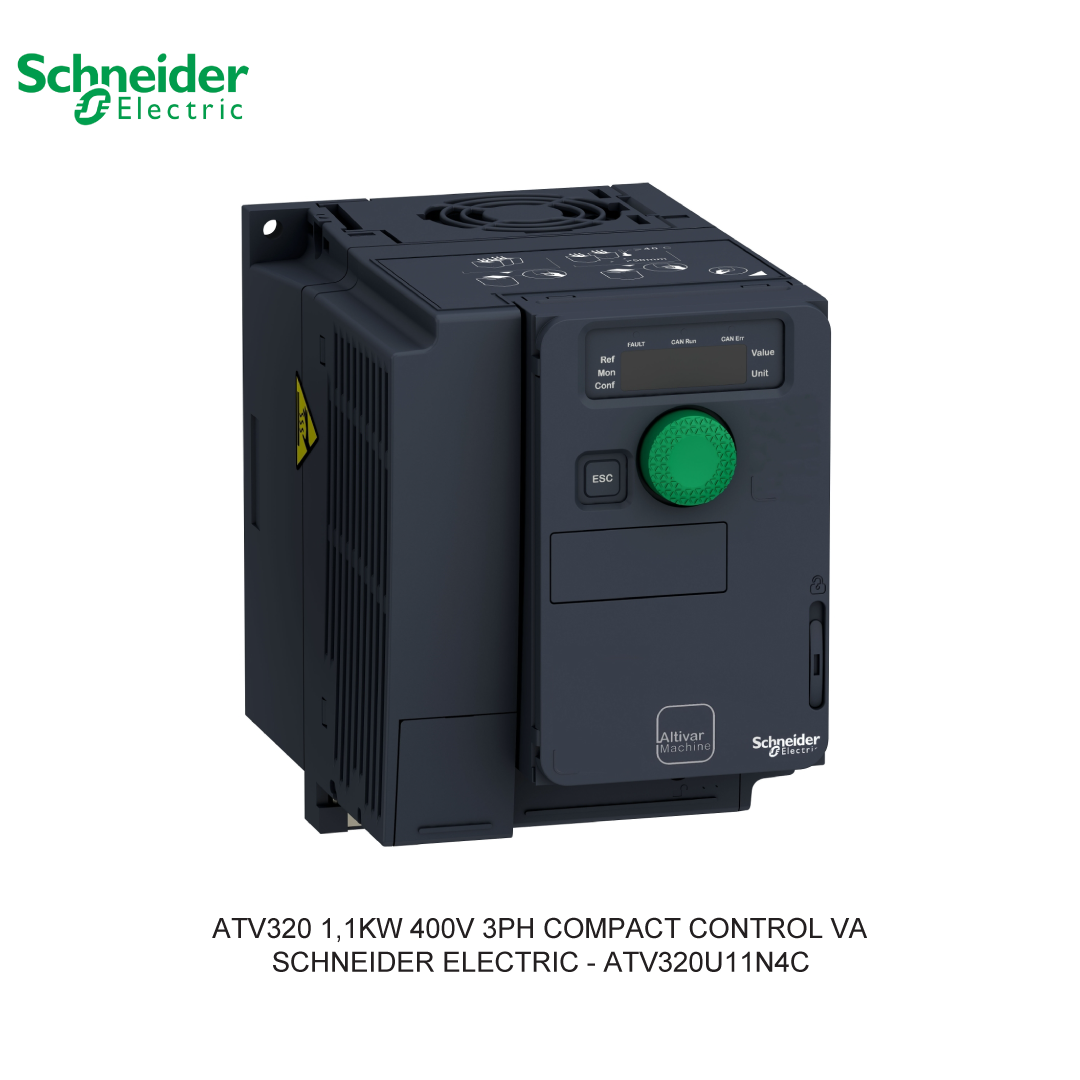 ATV320 1,1KW 400V 3PH COMPACT CONTROL VA