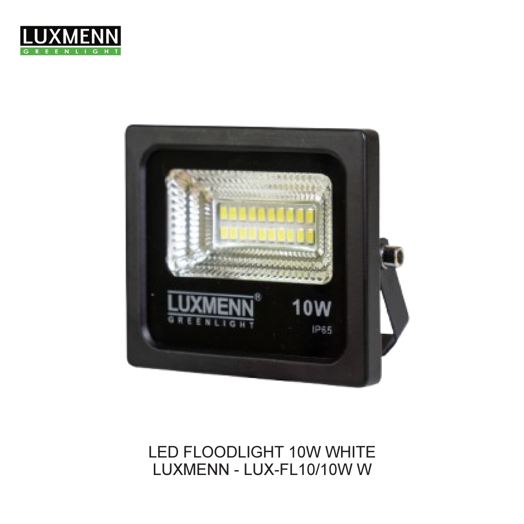 LUXMENN LAMPU SOROT 10W WHITE