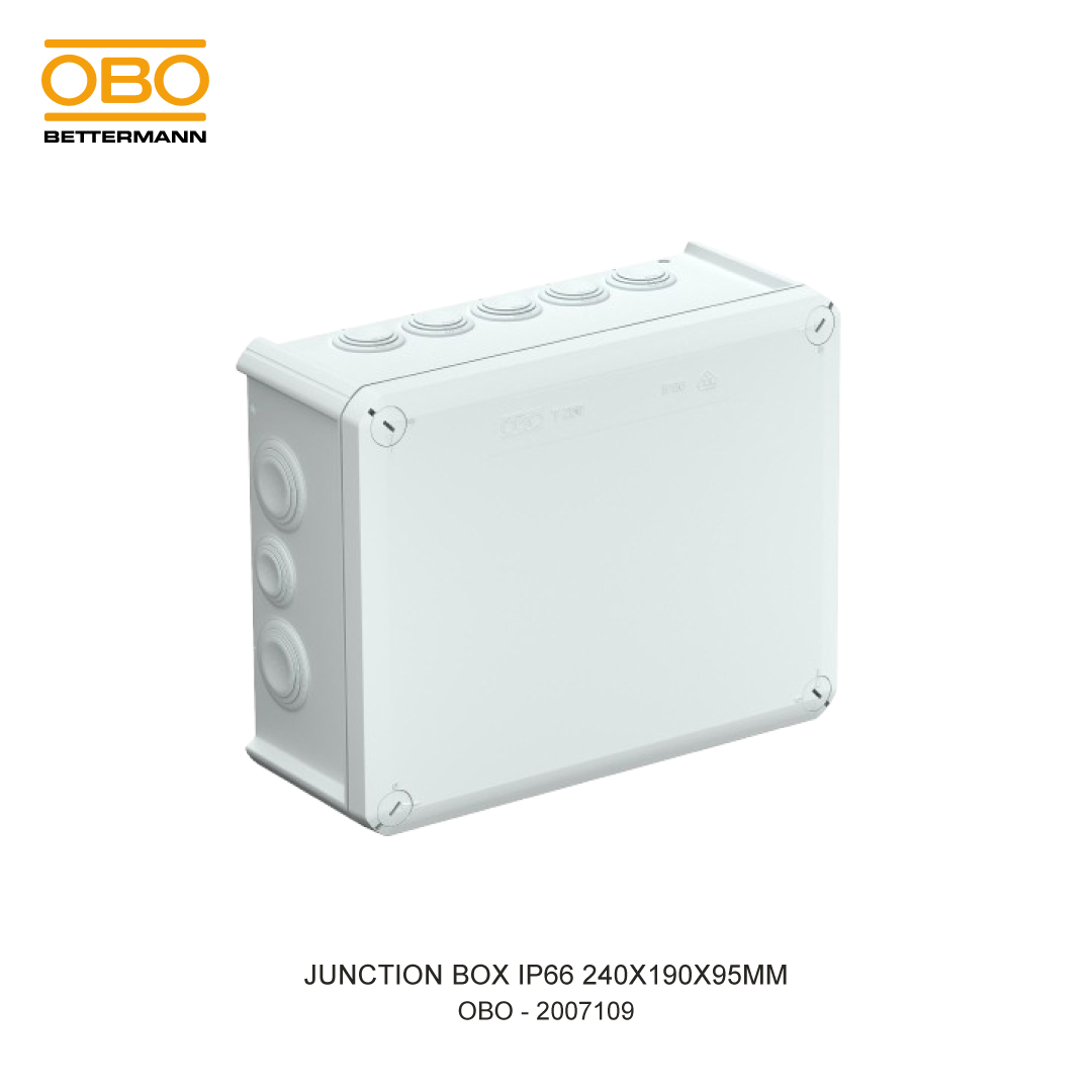 JUNCTION BOX IP66 240X190X95MM
