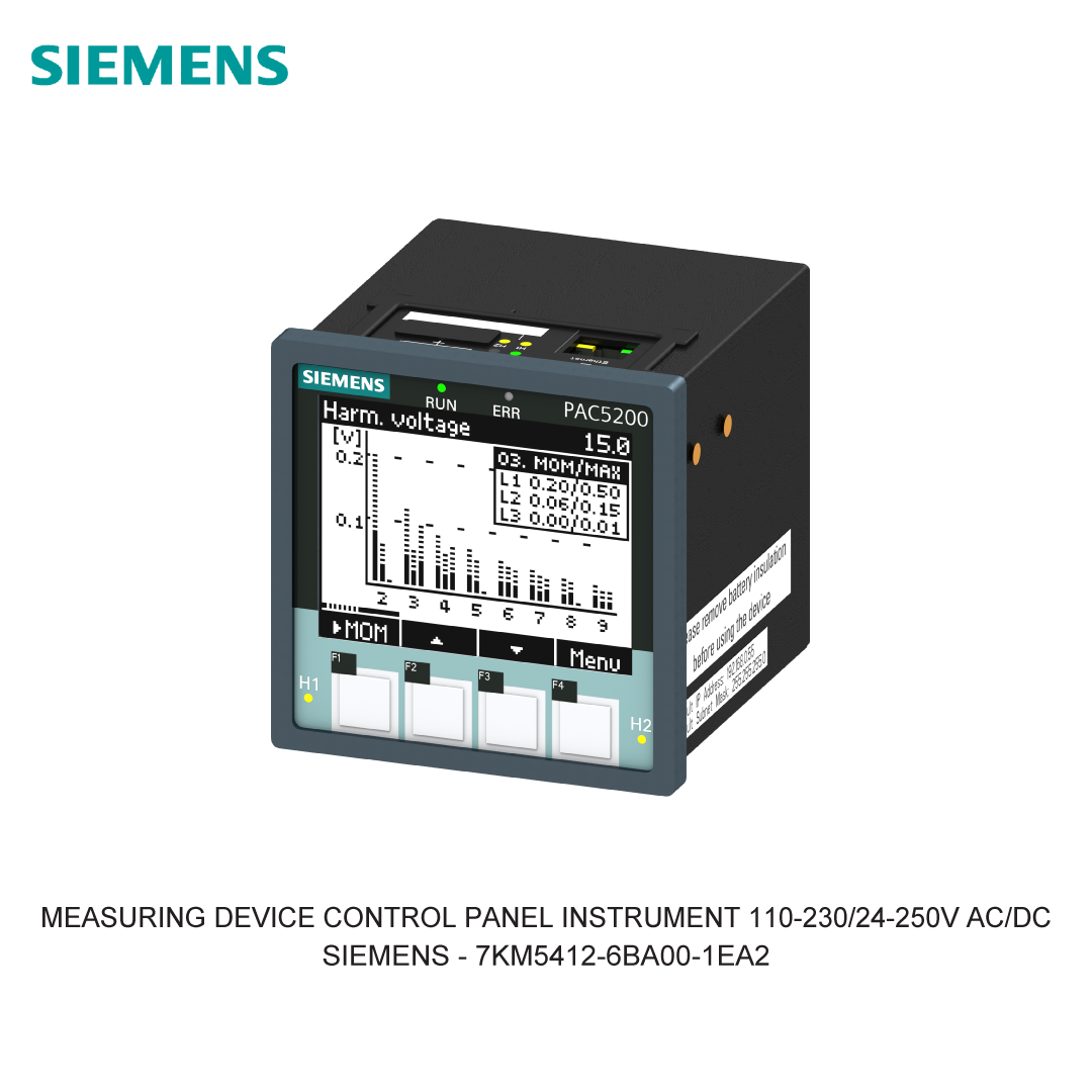 MEASURING DEVICE CONTROL PANEL INSTRUMENT 110-230/24-250V AC/DC