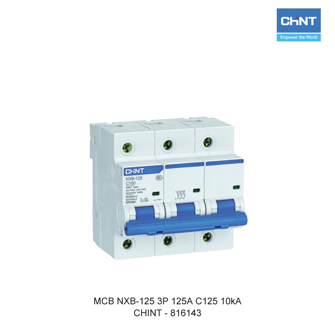 CHINT MCB NXB-125 3P 125A C125 10kA