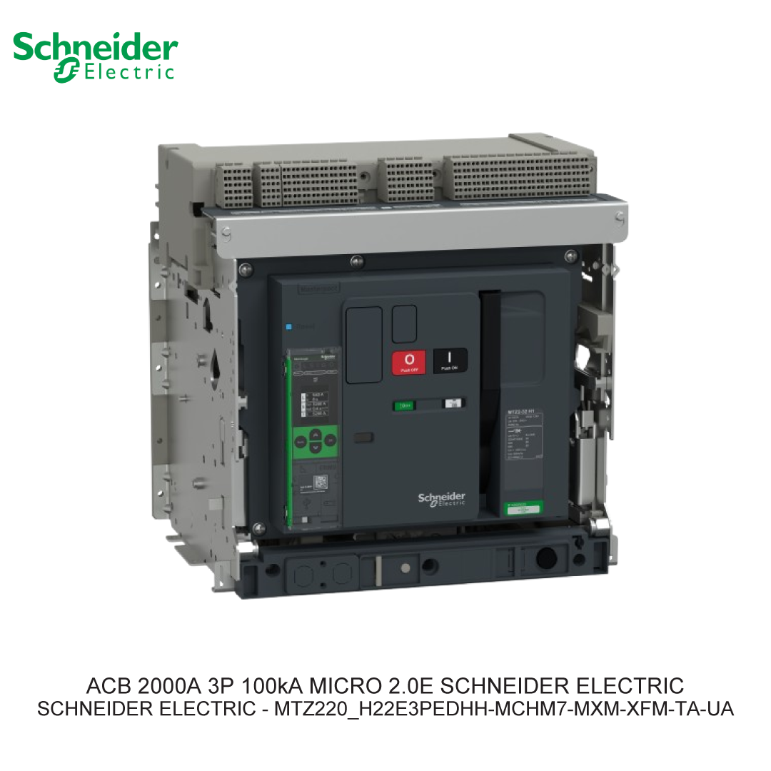 ACB 2000A 3P 100kA MICRO 2.0E SCHNEIDER ELECTRIC