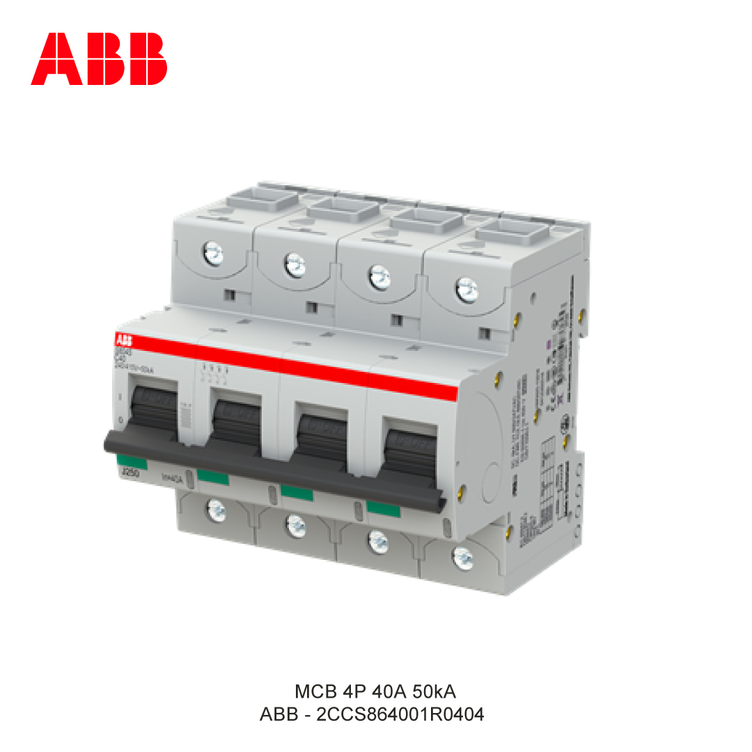 MCB 4P 40A 50kA CURVA C