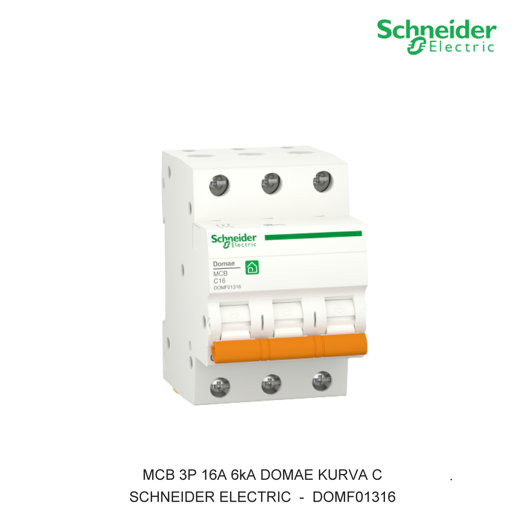 MCB 3P 16A 6kA CURVA C