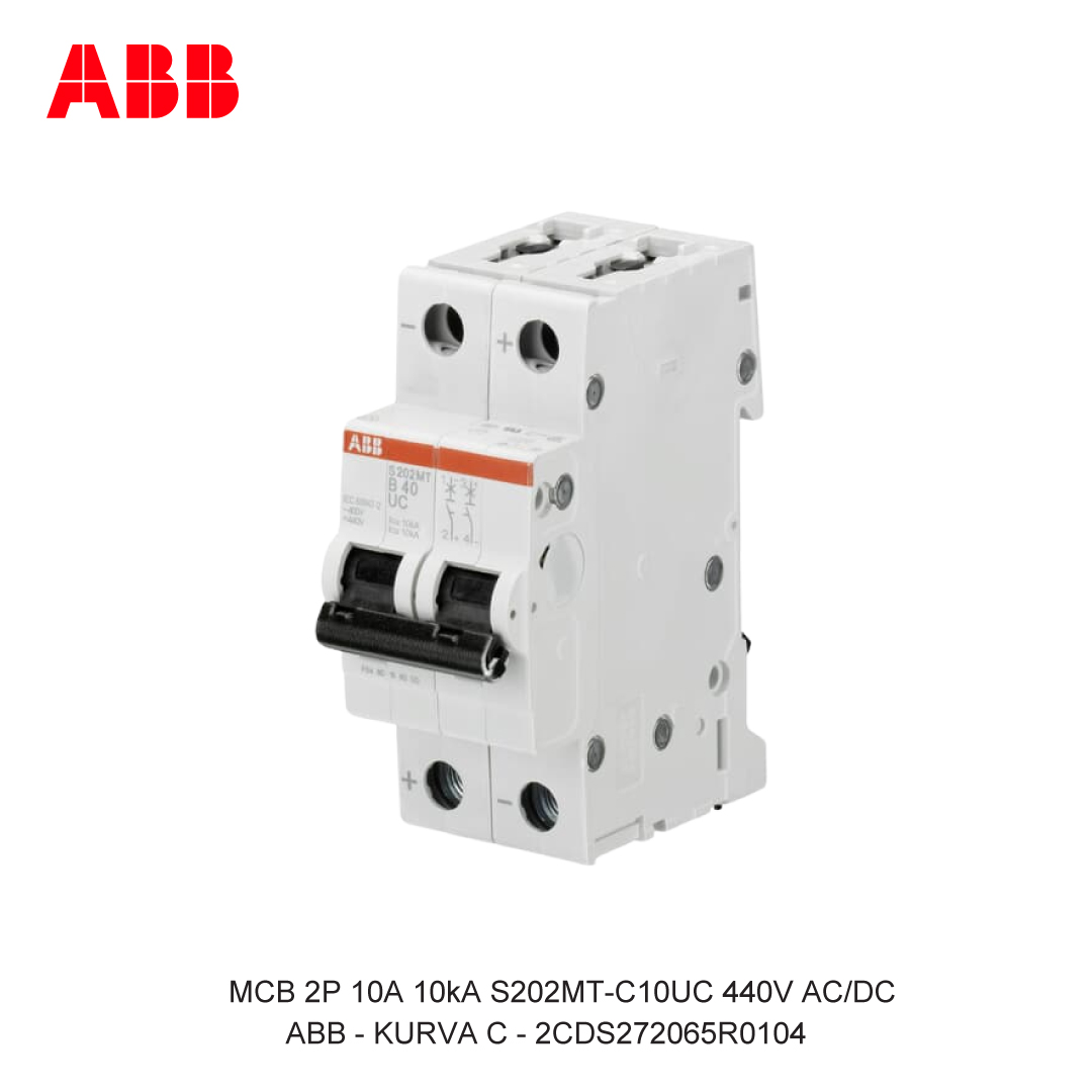 MCB 2P 10A 10kA CURVA C