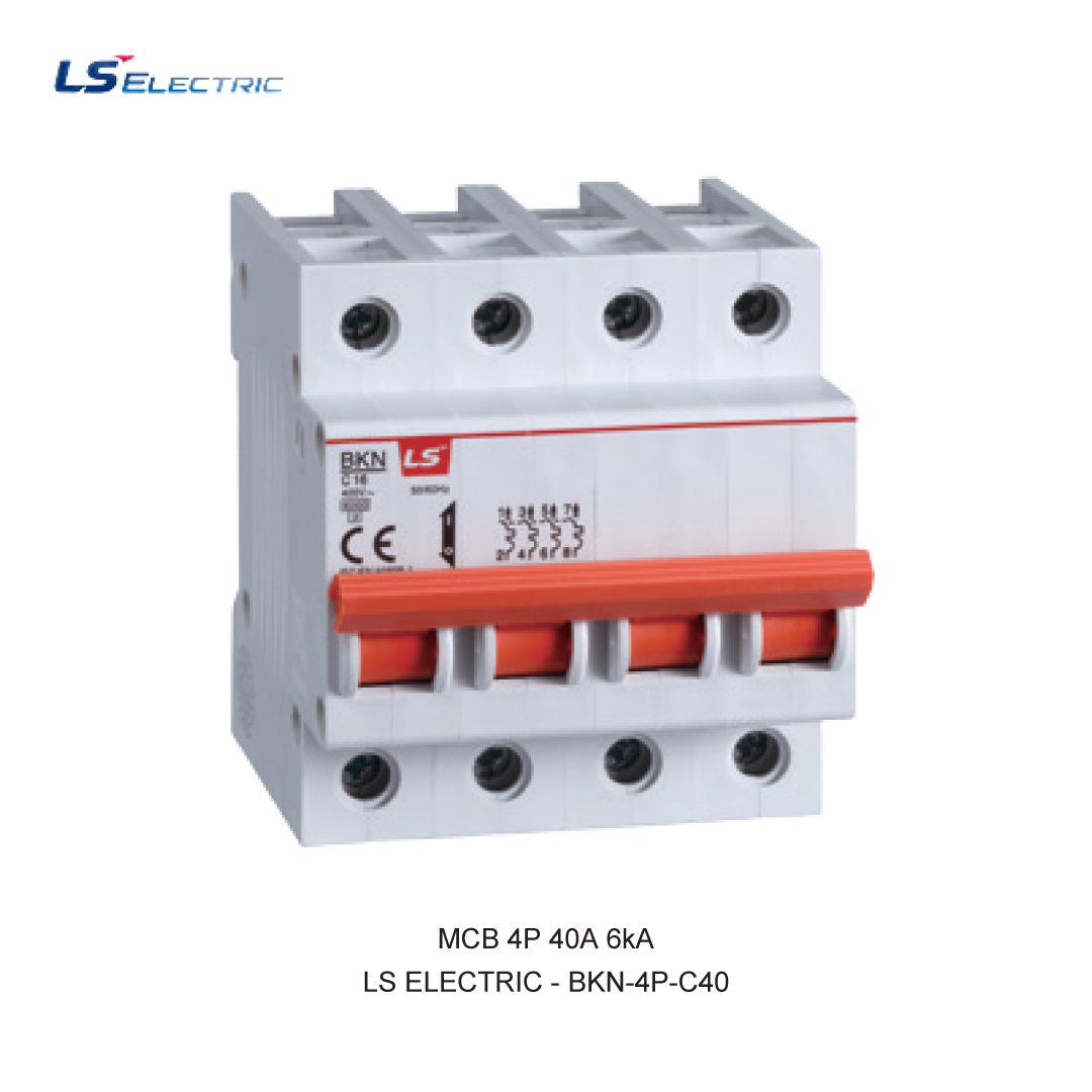 LS ELECTRIC MCB 4P 40A 6kA KURVA C