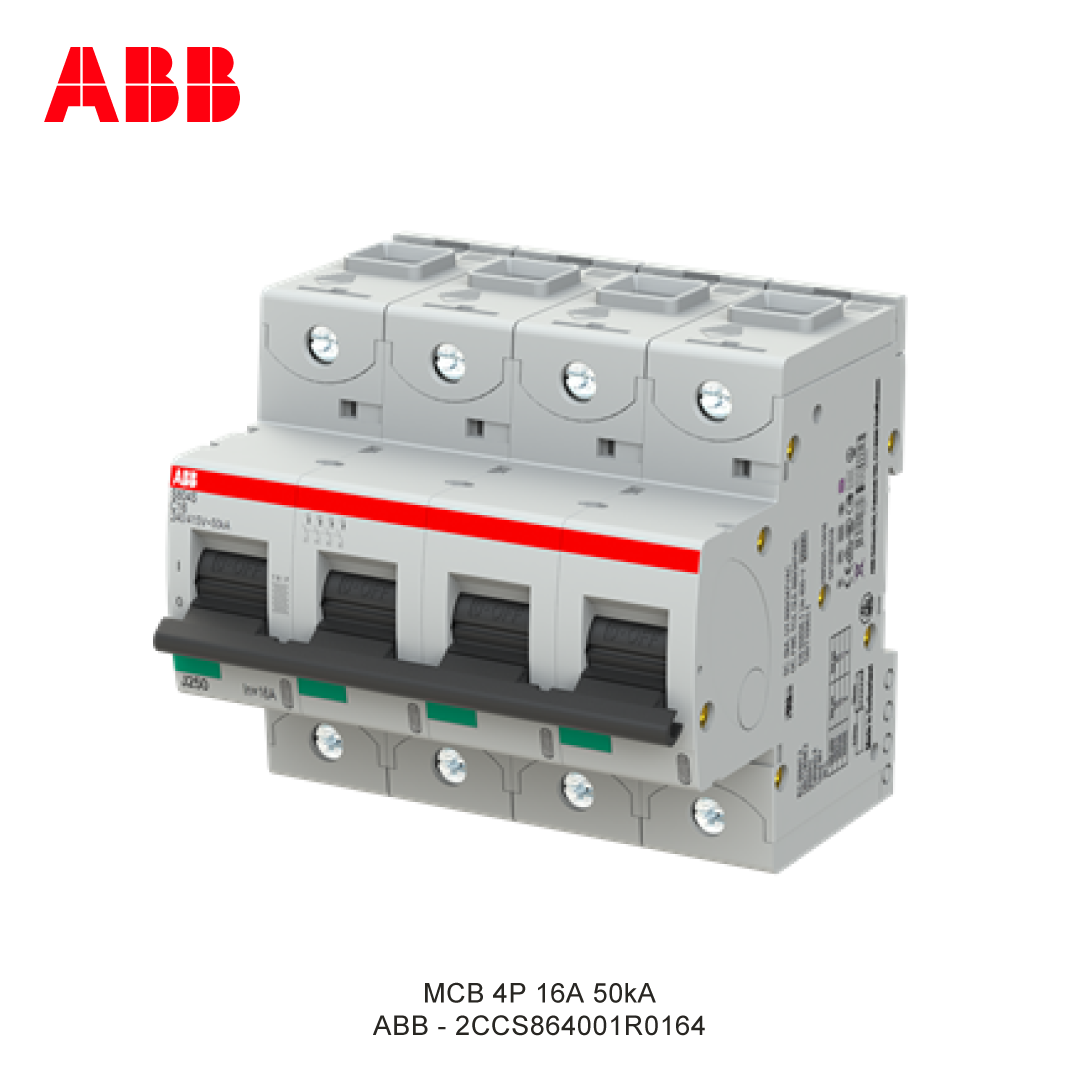 MCB 4P 16A 50kA CURVA C