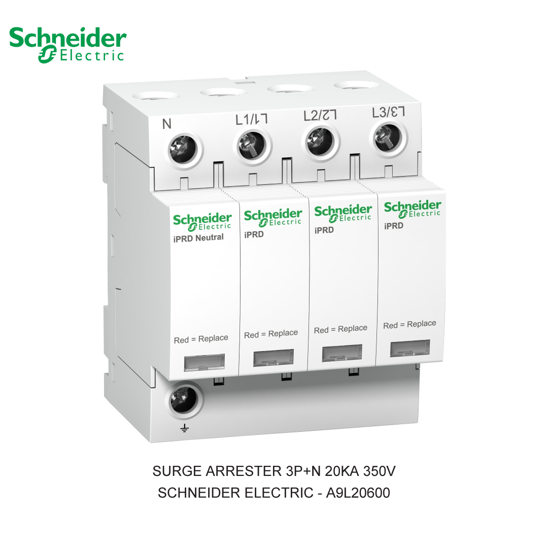 SURGE ARRESTER 3P+N 20KA 350V