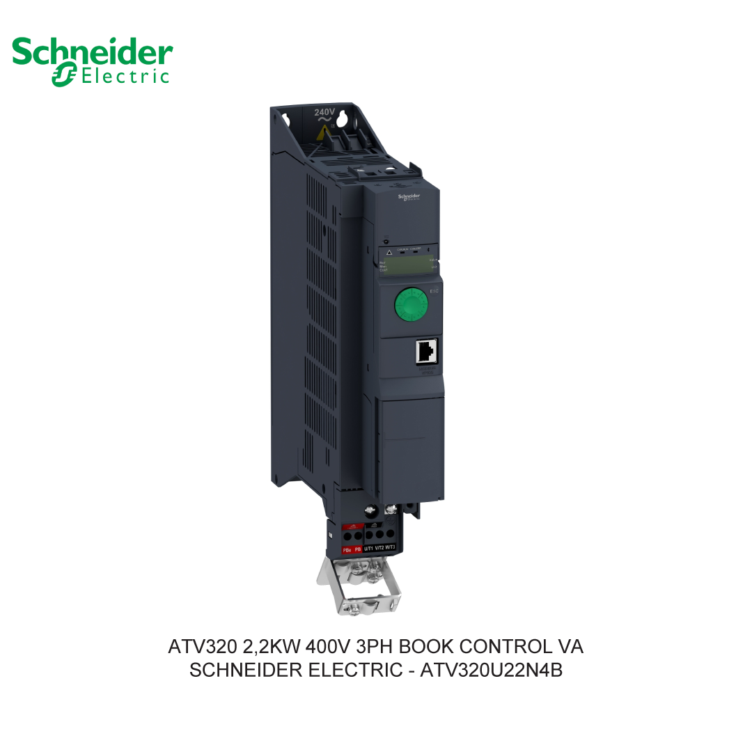ATV320 2,2KW 400V 3PH BOOK CONTROL VA