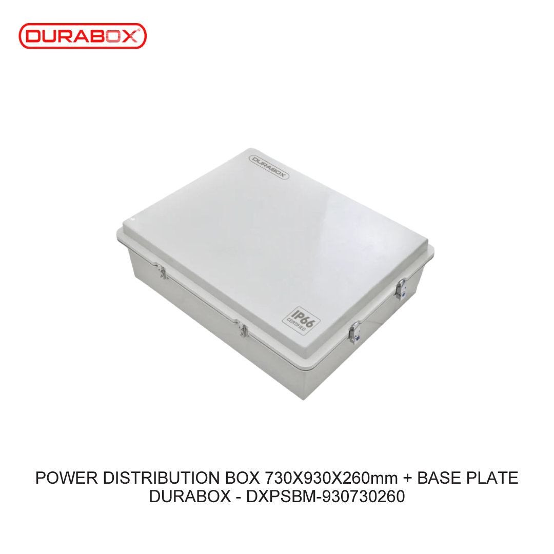 POWER DISTRIBUTION BOX 730X930X260mm + BASE PLATE