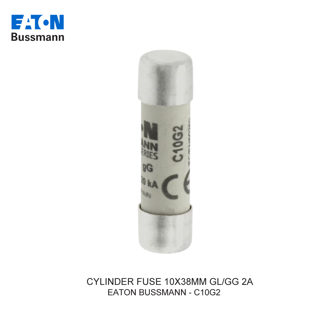 CYLINDER FUSE 10X38MM GL/GG 2A