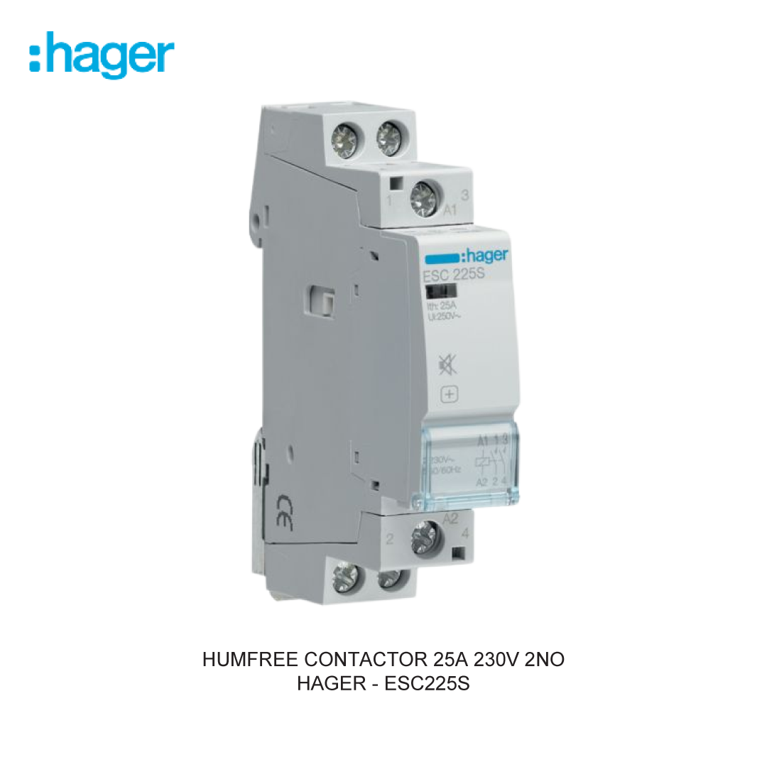 HUMFREE CONTACTOR 25A 230V 2NO