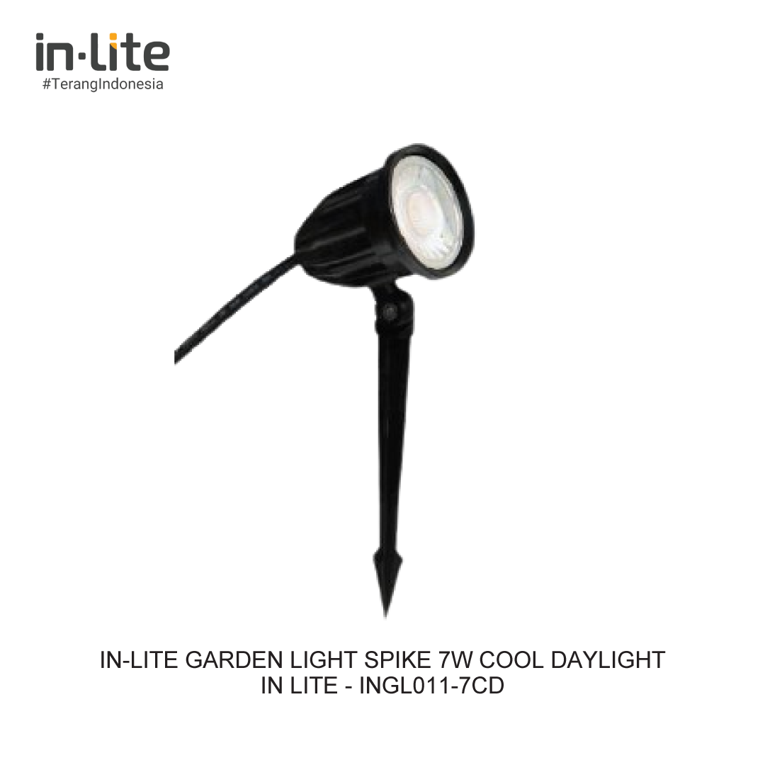 IN-LITE GARDEN LIGHT SPIKE 7W PUTIH