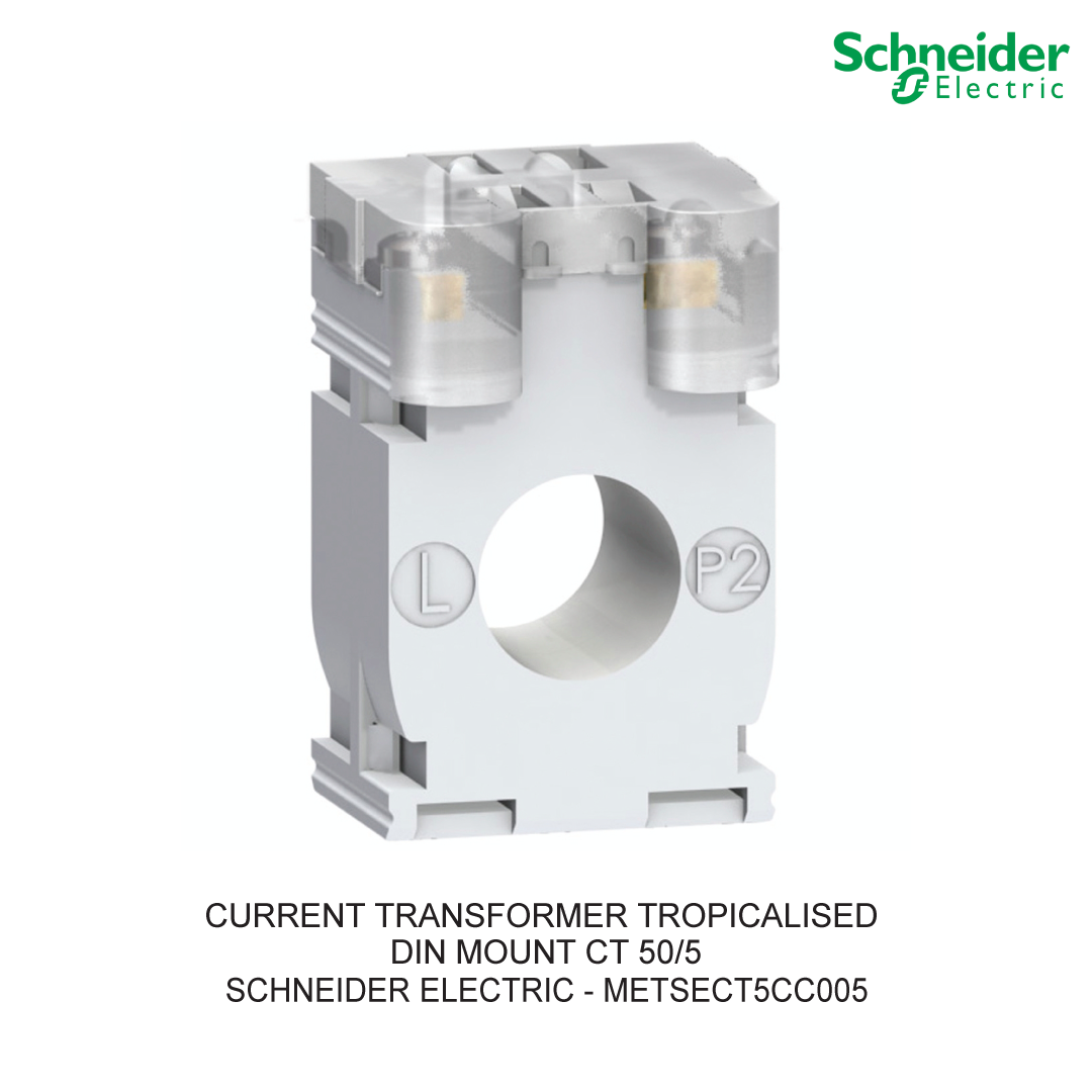 CURRENT TRANSFORMER TROPICALISED DIN MOUNT CT 50/5