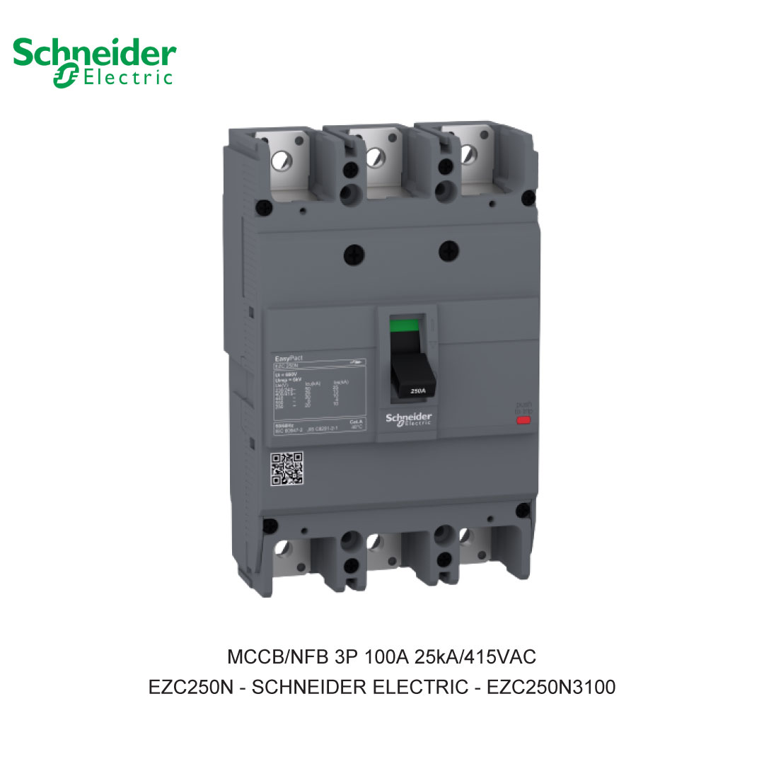 MCCB/NFB 3P 100A 25KA/415VAC