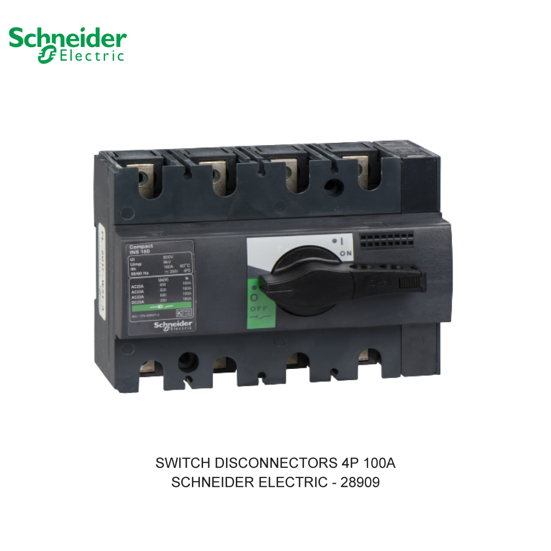 SWITCH DISCONNECTORS 4P 100A