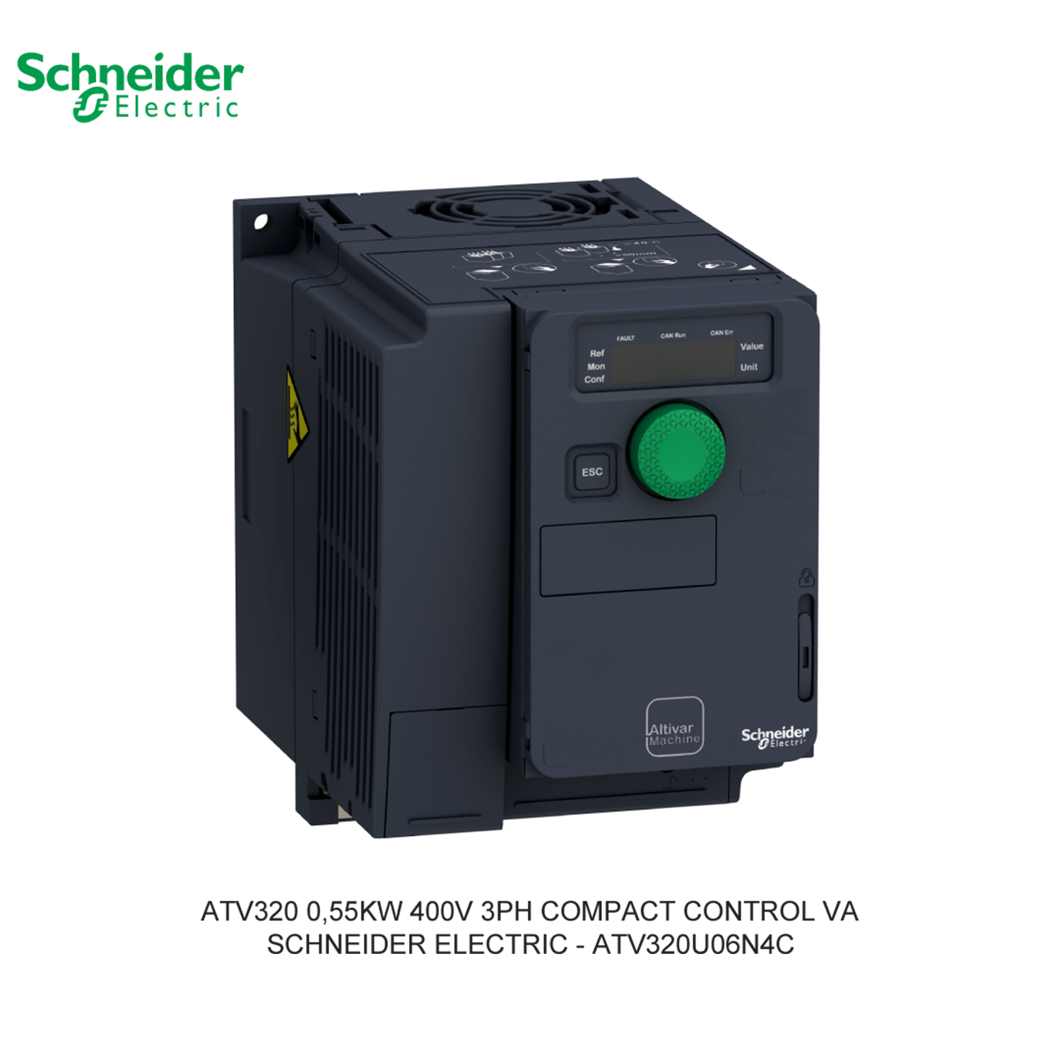 ATV320 0,55KW 400V 3PH COMPACT CONTROL VA
