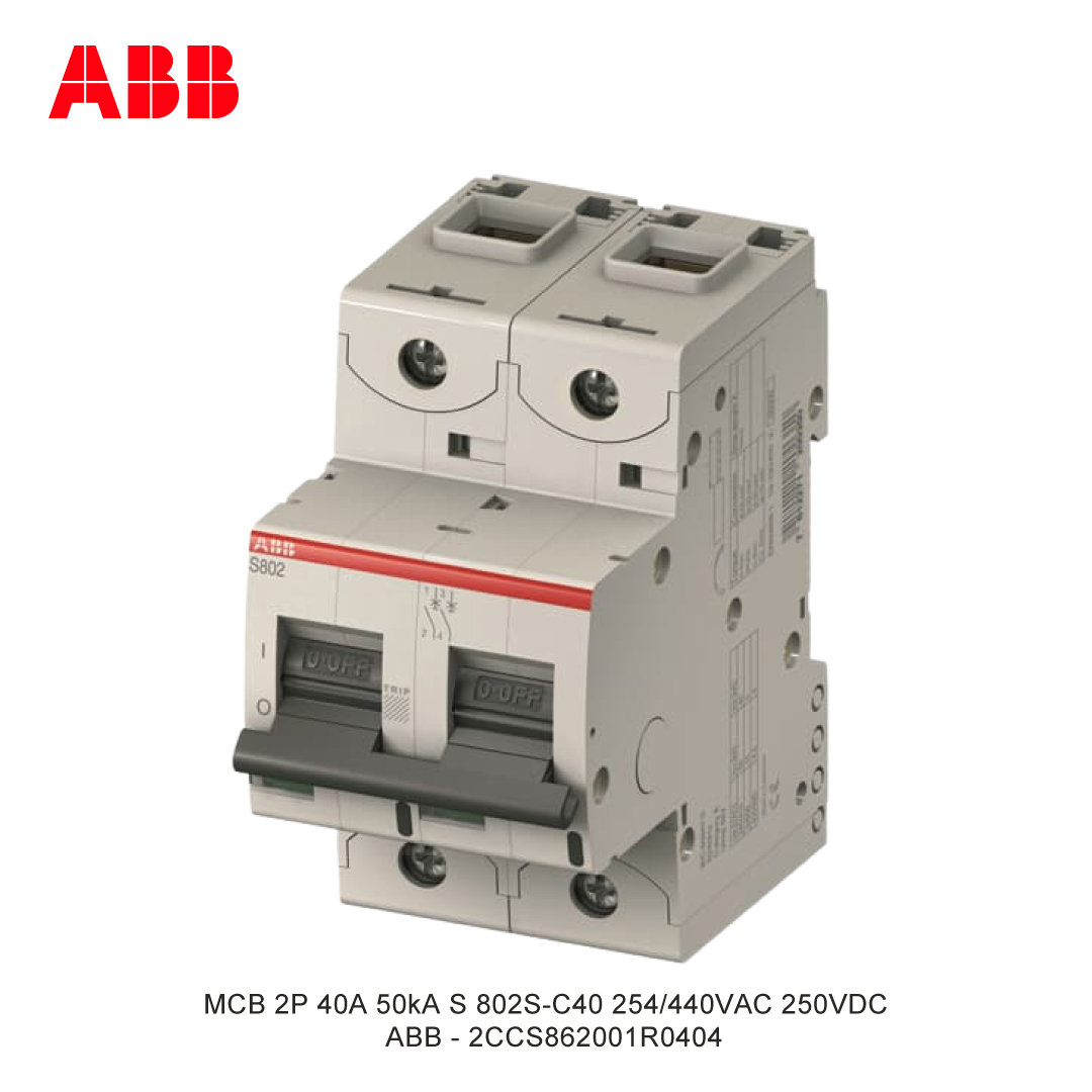 MCB 2P 40A 50kA KURVA C