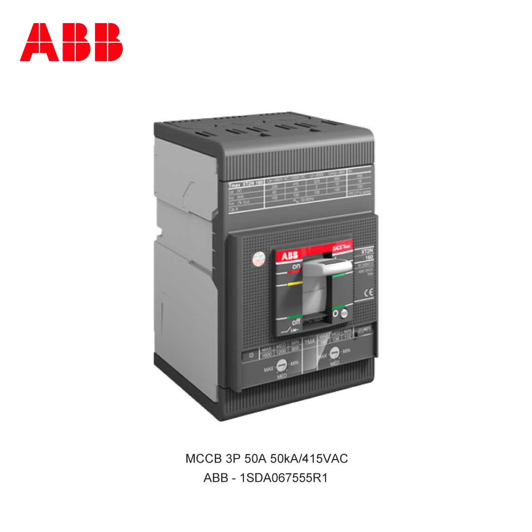 MCCB 3P 50A 50kA/415VAC