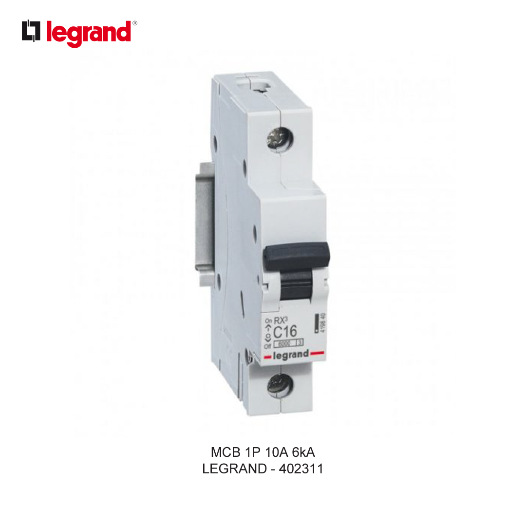 MCB 1P 10A 6kA