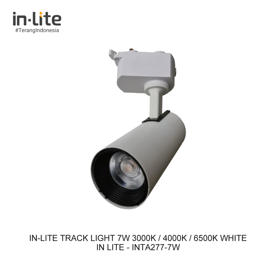 IN-LITE TRACK LIGHT 7W 3000K / 4000K / 6500K WHITE