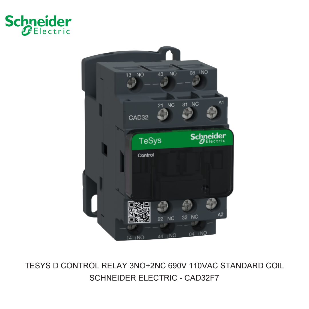 TESYS D CONTROL RELAY 3NO+2NC 690V 110VAC STANDARD COIL