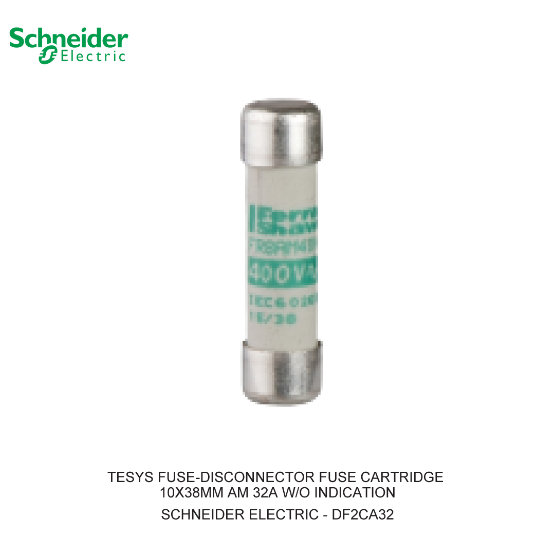 TESYS FUSE-DISCONNECTOR FUSE CARTRIDGE 10X38MM AM 32A W/O INDICATION (1 BOX = 10 PCS)