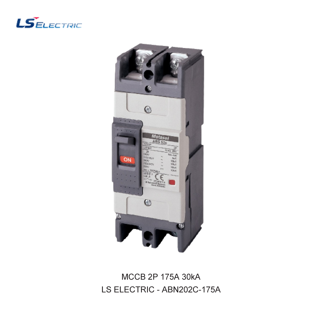 MCCB 2P 175A 30kA