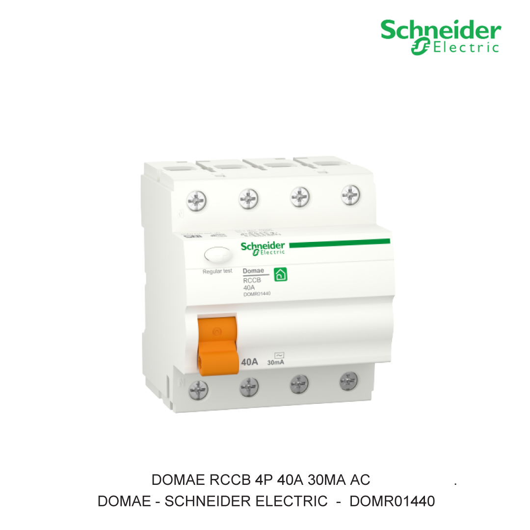 DOMAE RCCB 4P 40A 30MA AC