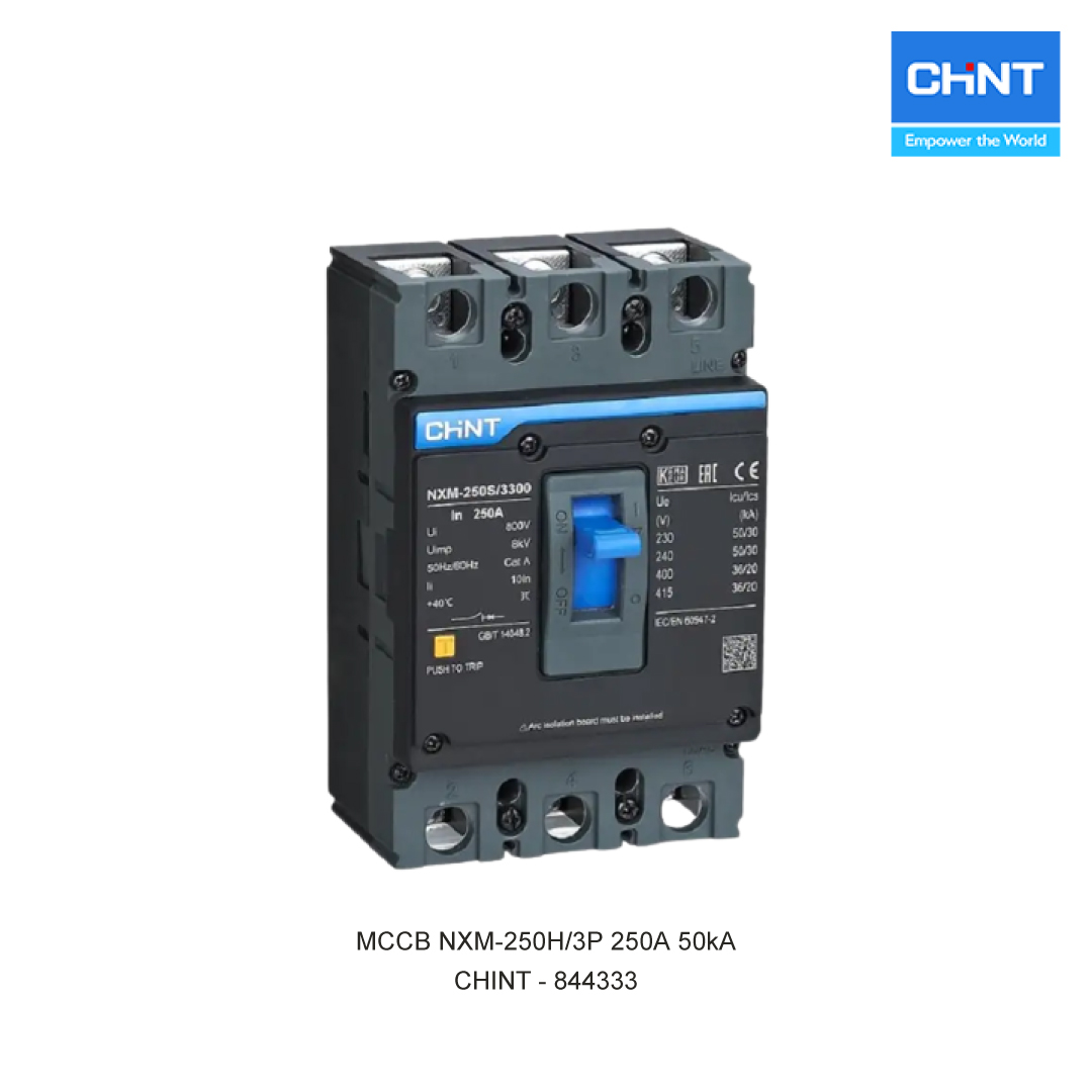 MCCB NXM-250H/3P 250A 50kA