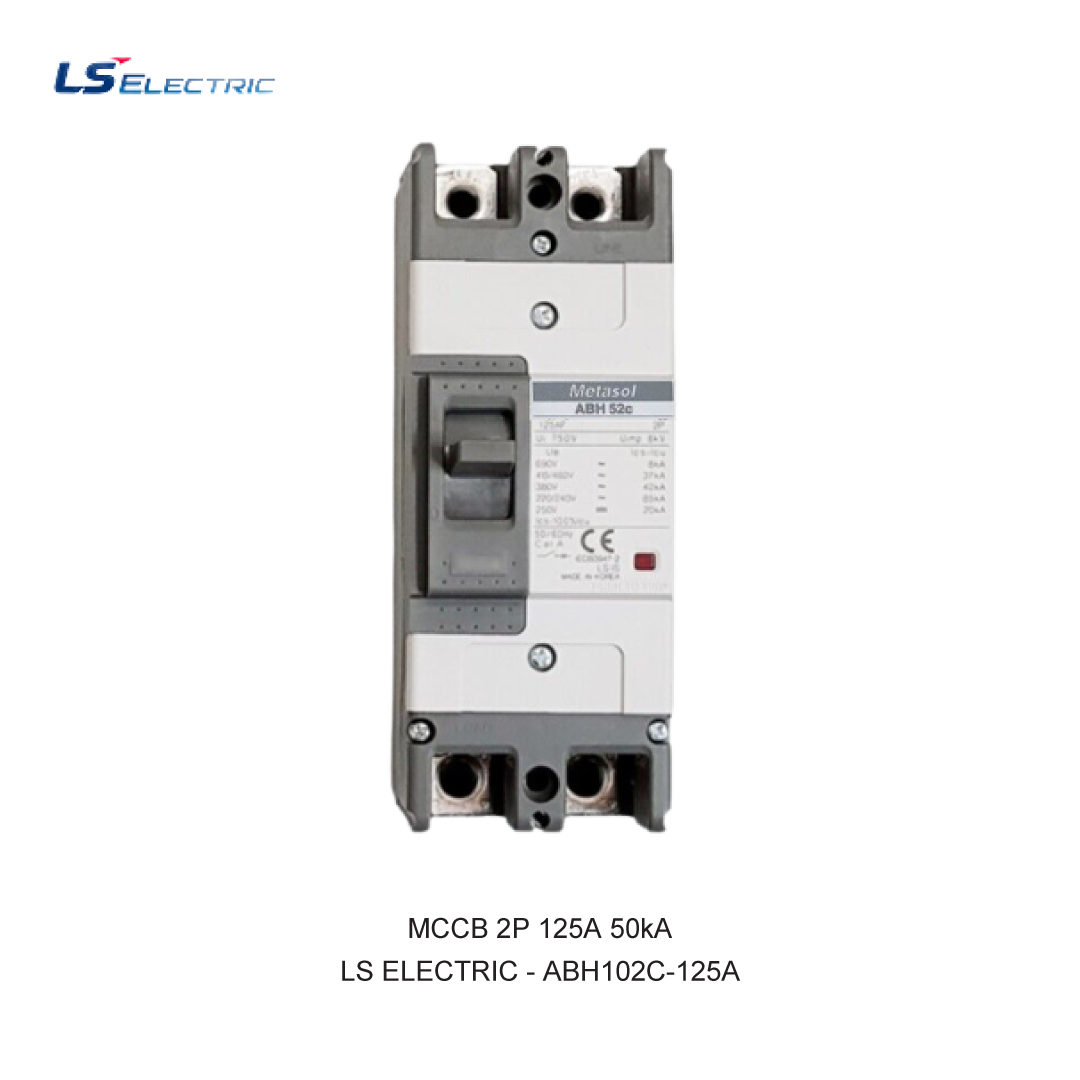 MCCB 2P 125A 50kA