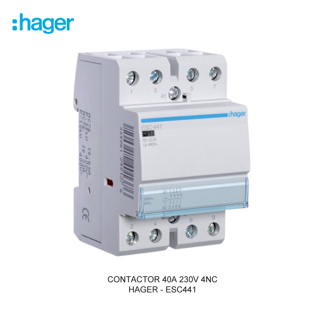 CONTACTOR 40A 230V 4NC