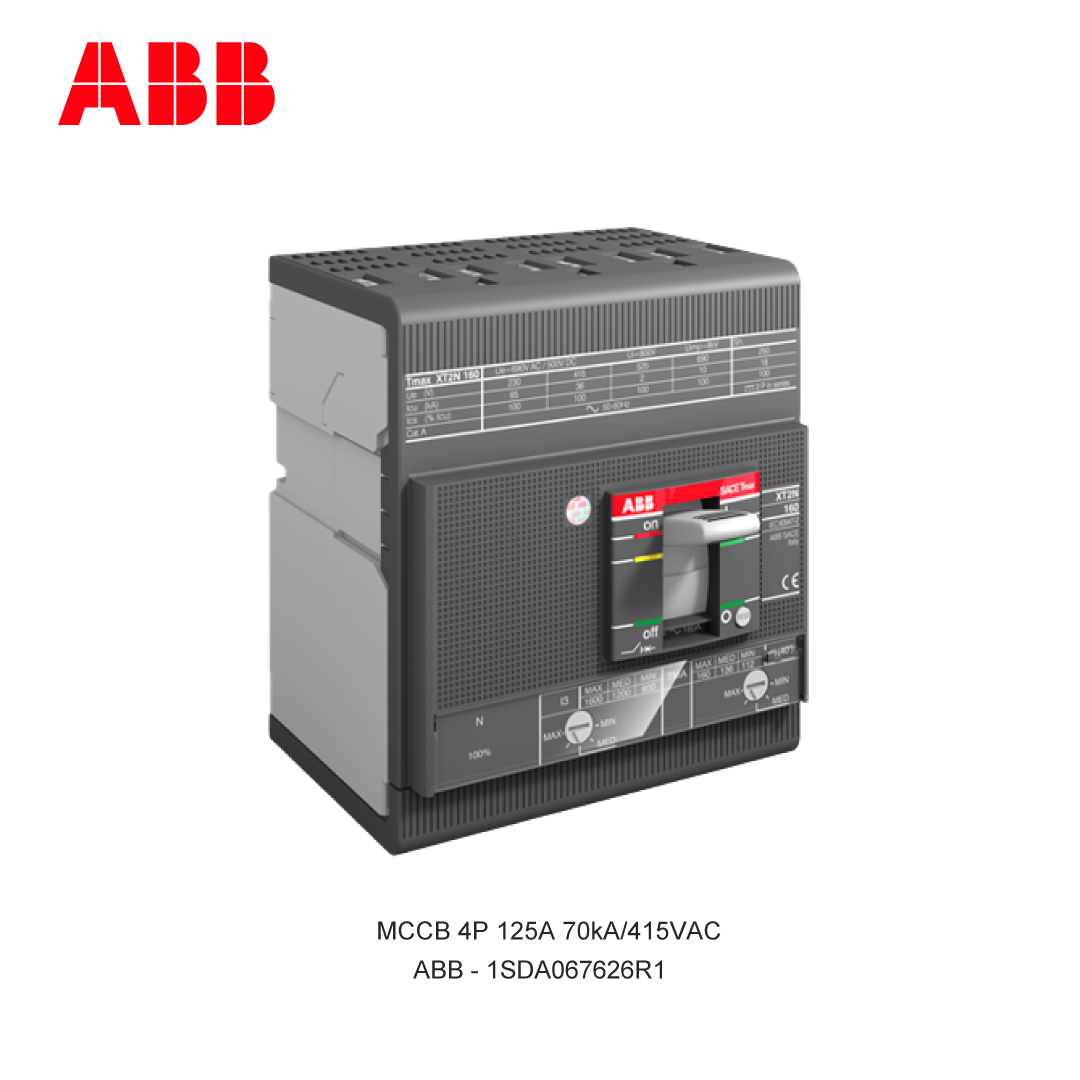 MCCB 4P 125A 70kA/415VAC