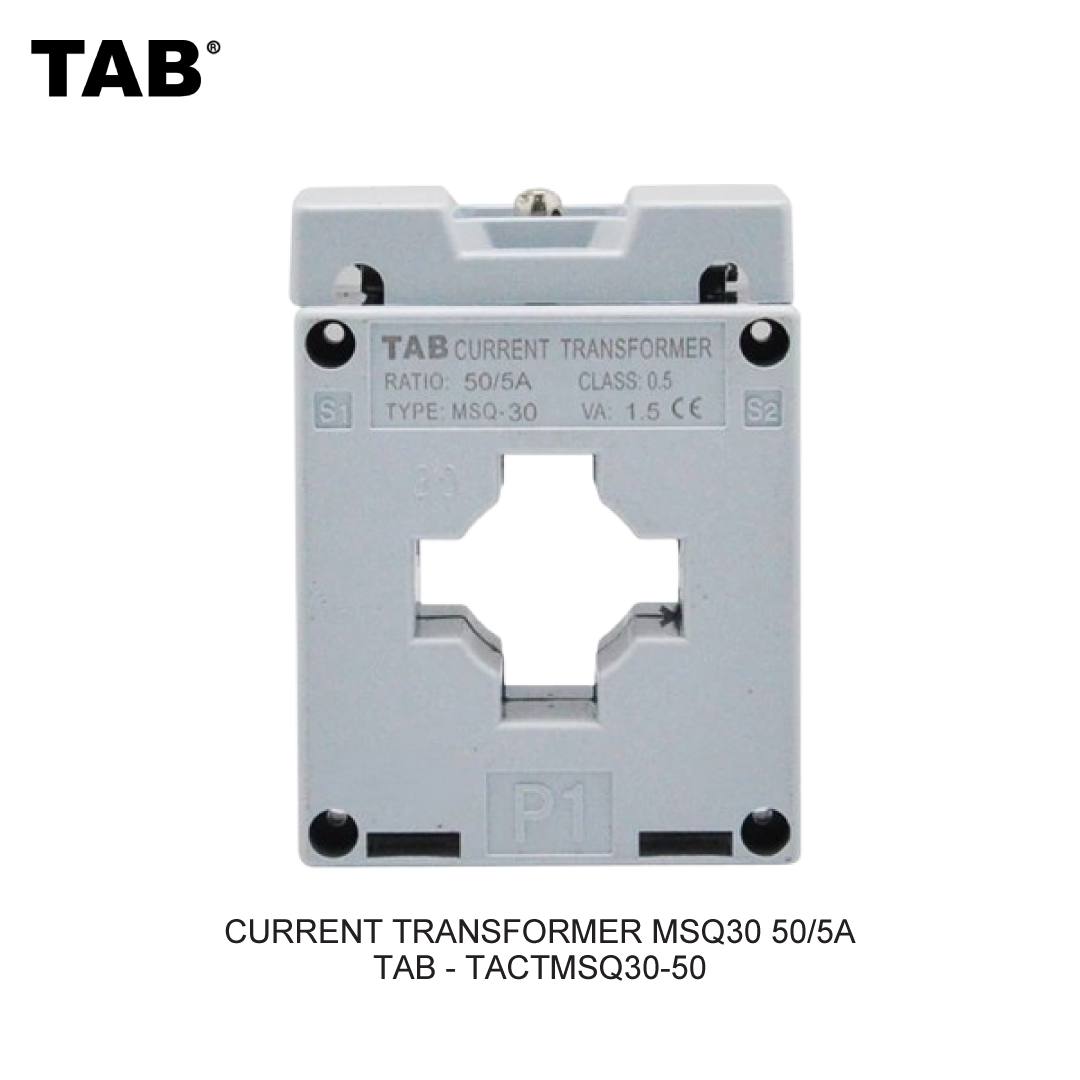 CURRENT TRANSFORMER MSQ30 50/5A