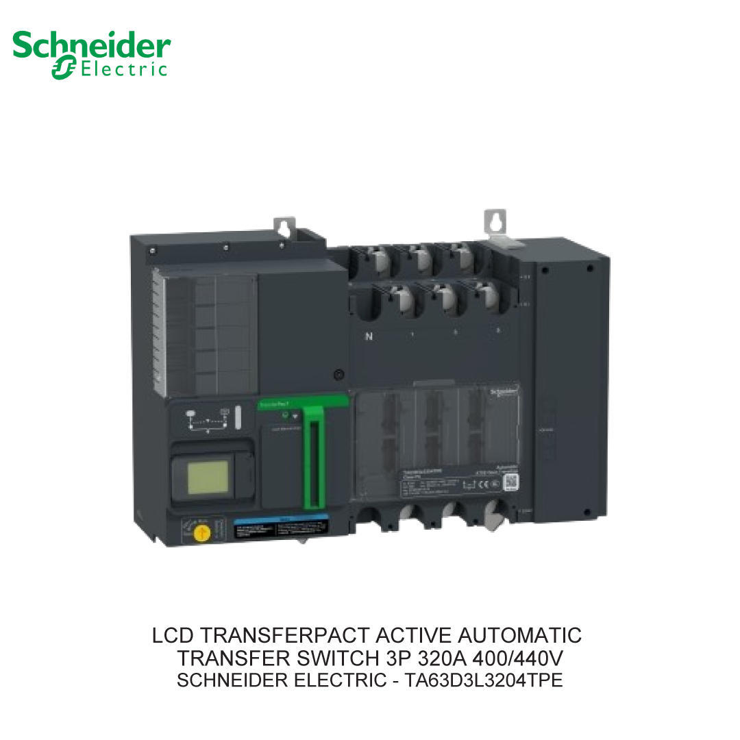 LCD TRANSFERPACT ACTIVE AUTOMATIC TRANSFER SWITCH 3P 320A 400/440V