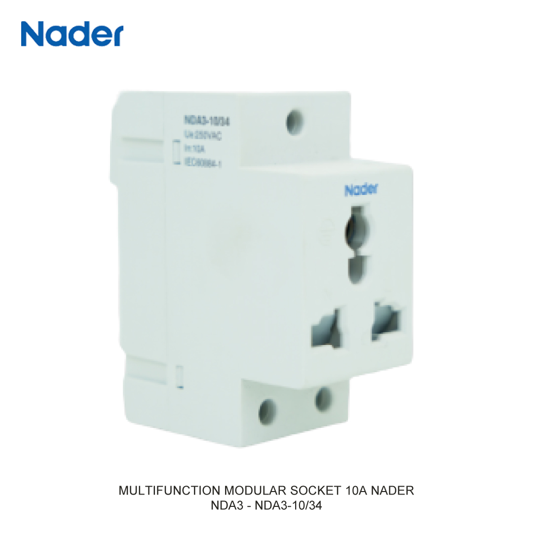 MULTIFUNCTION MODULAR SOCKET 10A