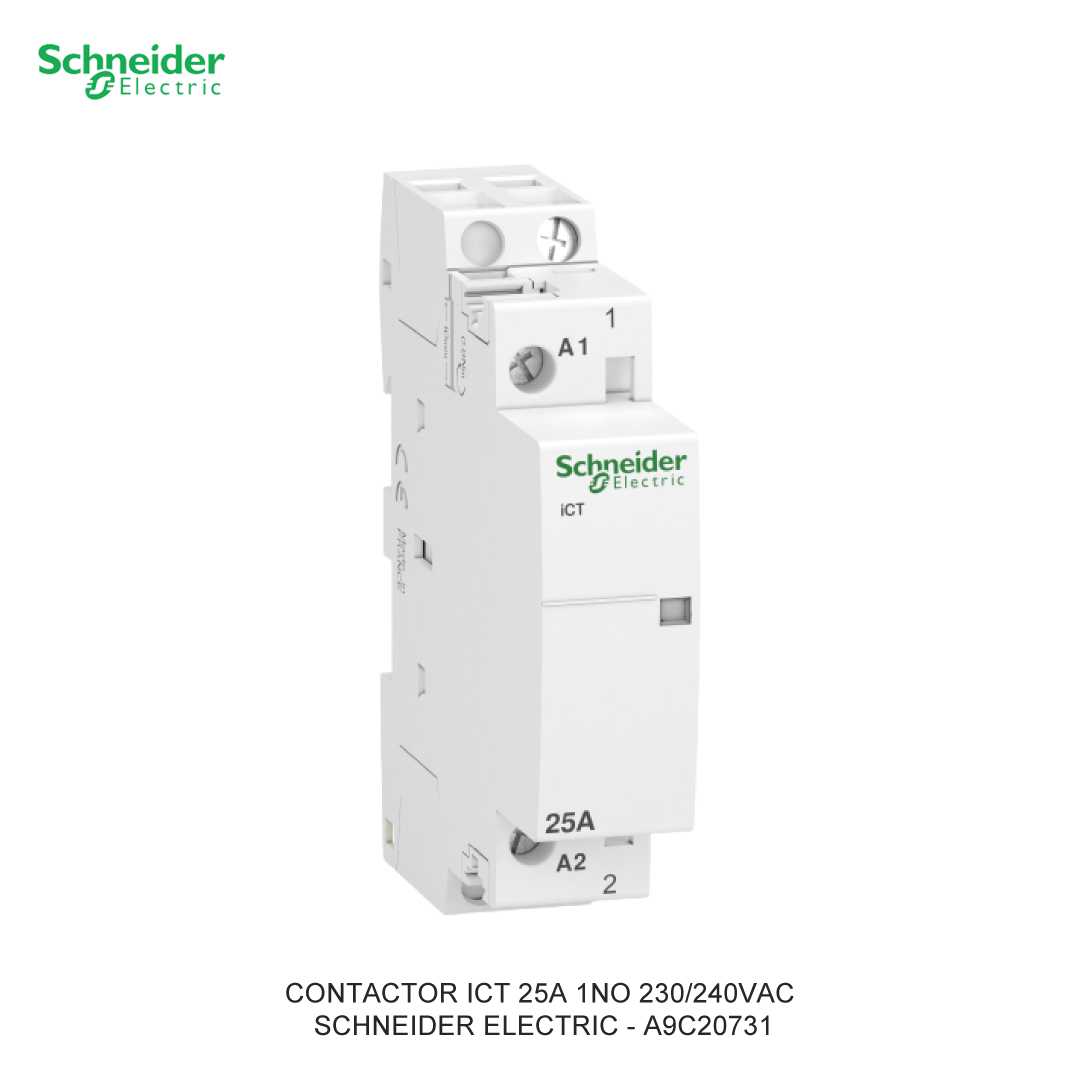 CONTACTOR ICT 25A 1NO 230/240VAC