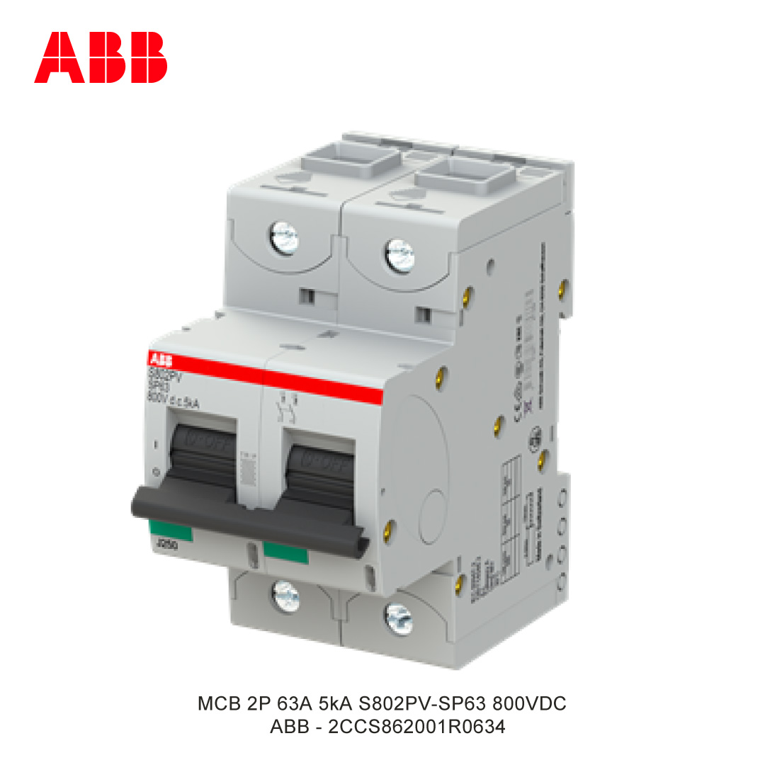 MCB 2P 63A 5kA