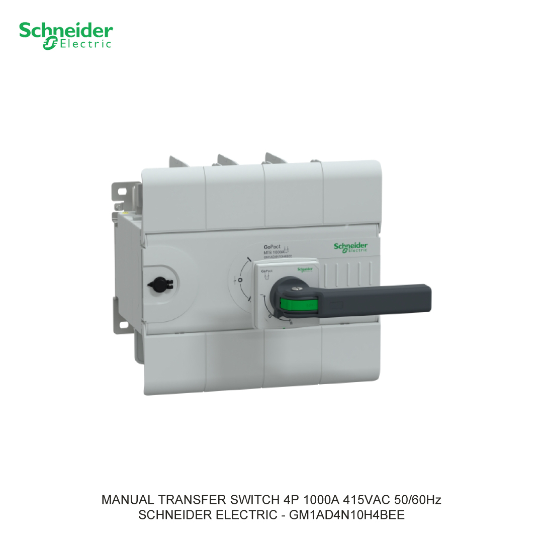 MANUAL TRANSFER SWITCH 4P 1000A 415VAC 50/60Hz