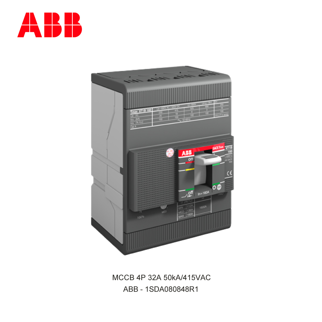MCCB 4P 32A 50kA/415VAC