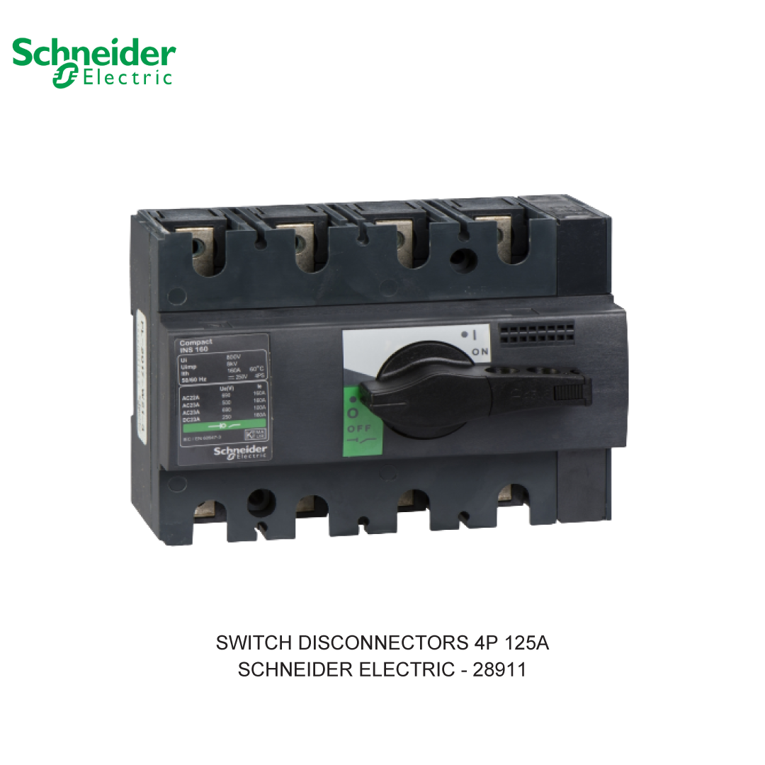 SWITCH DISCONNECTORS 4P 125A