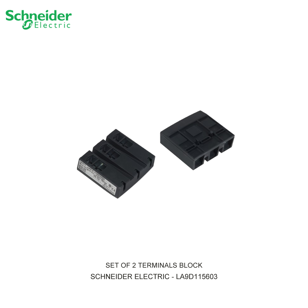 SET OF 2 TERMINALS BLOCK