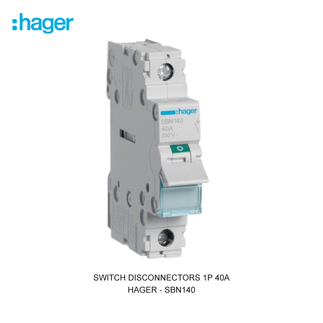 SWITCH DISCONNECTORS 1P 40A