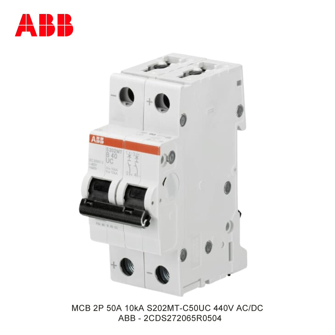 MCB 2P 50A 10kA KURVA C