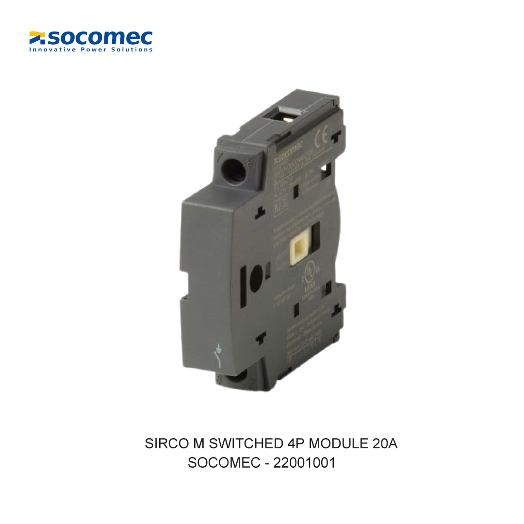 SIRCO M SWITCHED 4P MODULE 20A