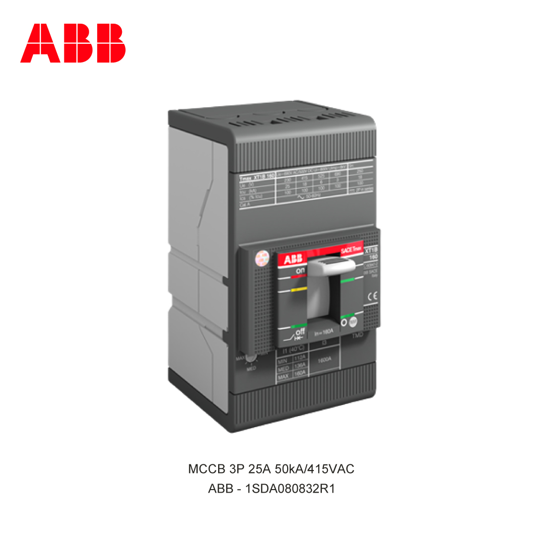 MCCB 3P 25A 50kA/415VAC