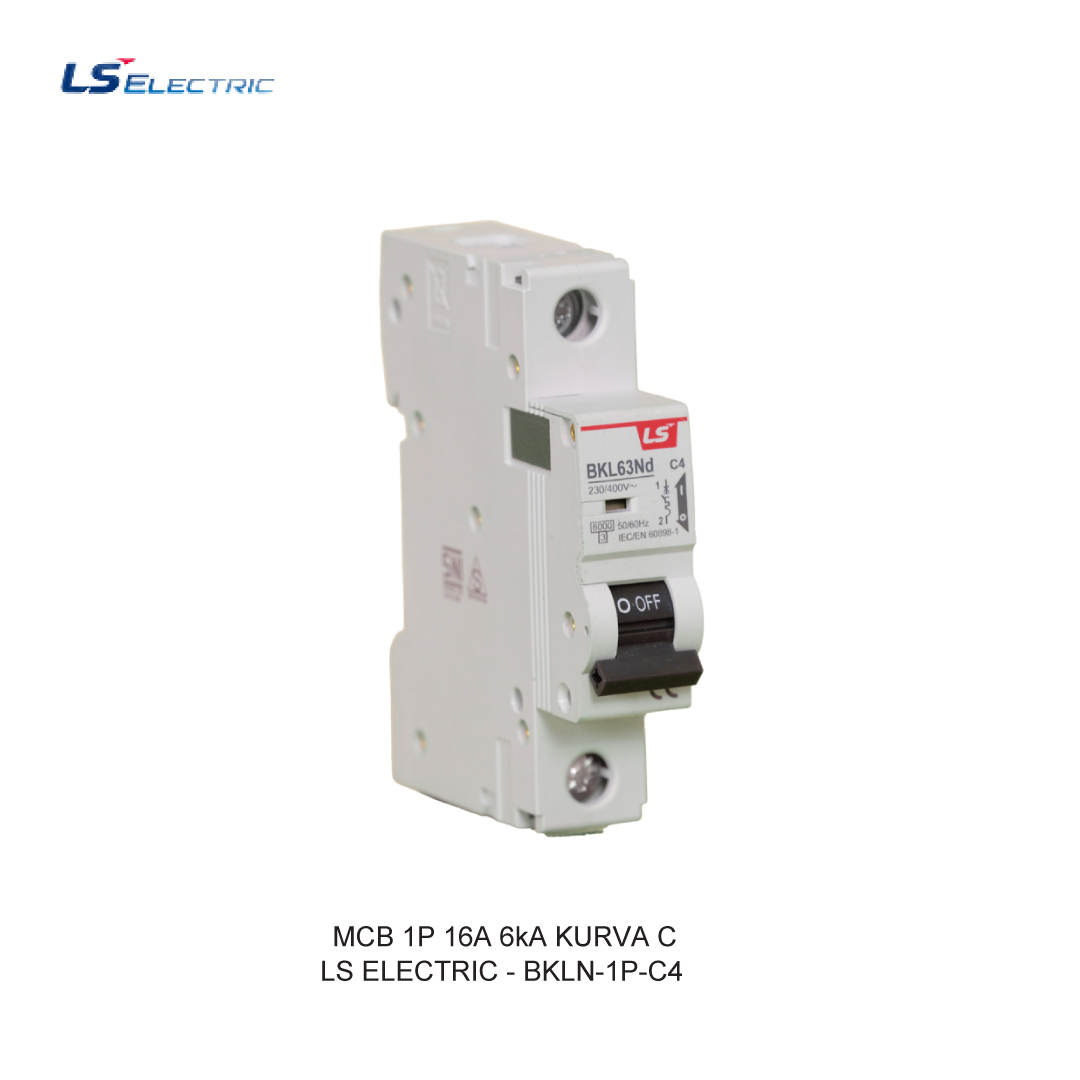 LS ELECTRIC MCB 1P 16A 6kA KURVA C
