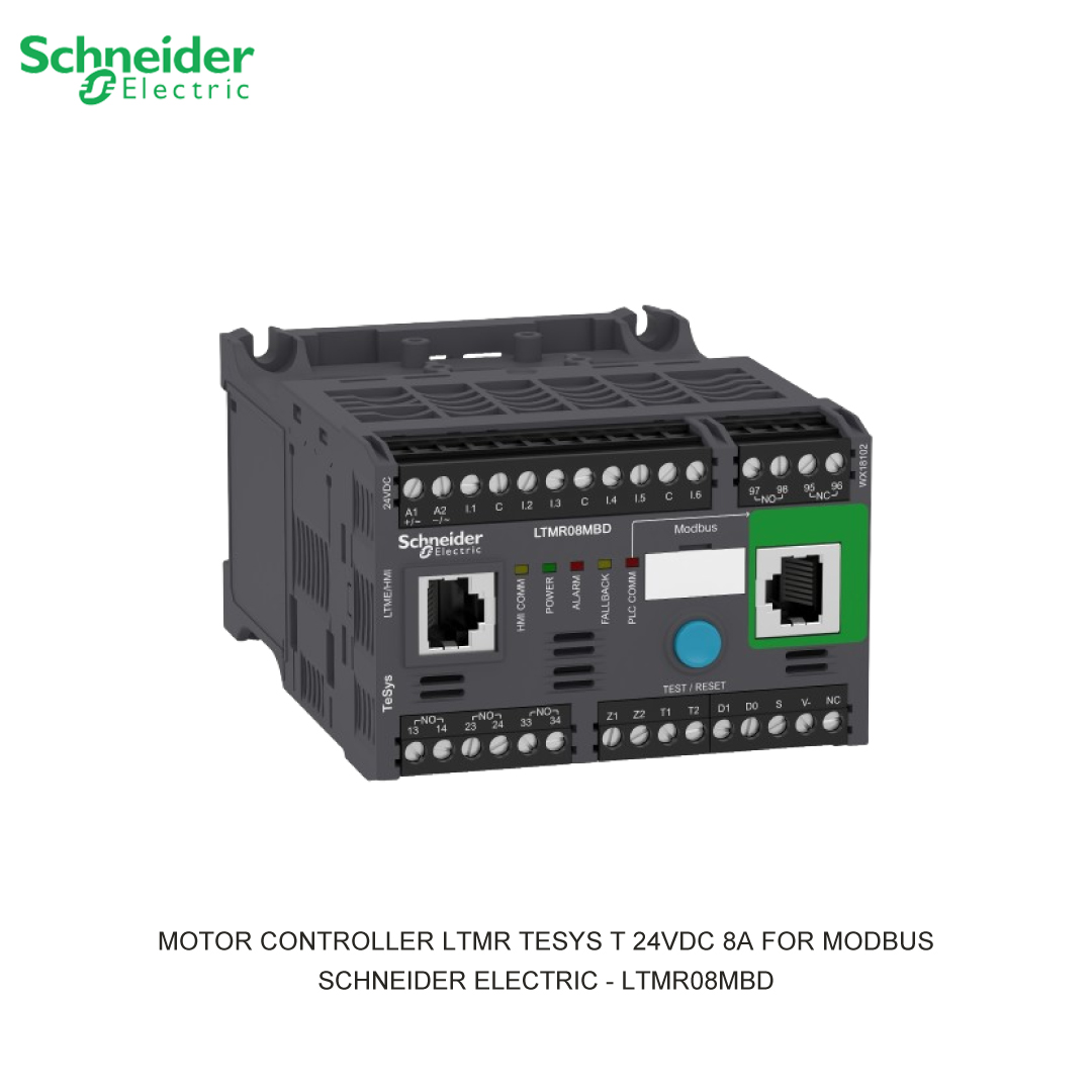 MOTOR CONTROLLER LTMR TESYS T 24VDC 8A FOR MODBUS